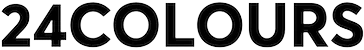 24 COLOURS logo, featured at Level One Showroom, a premier wholesale fashion agency in London.